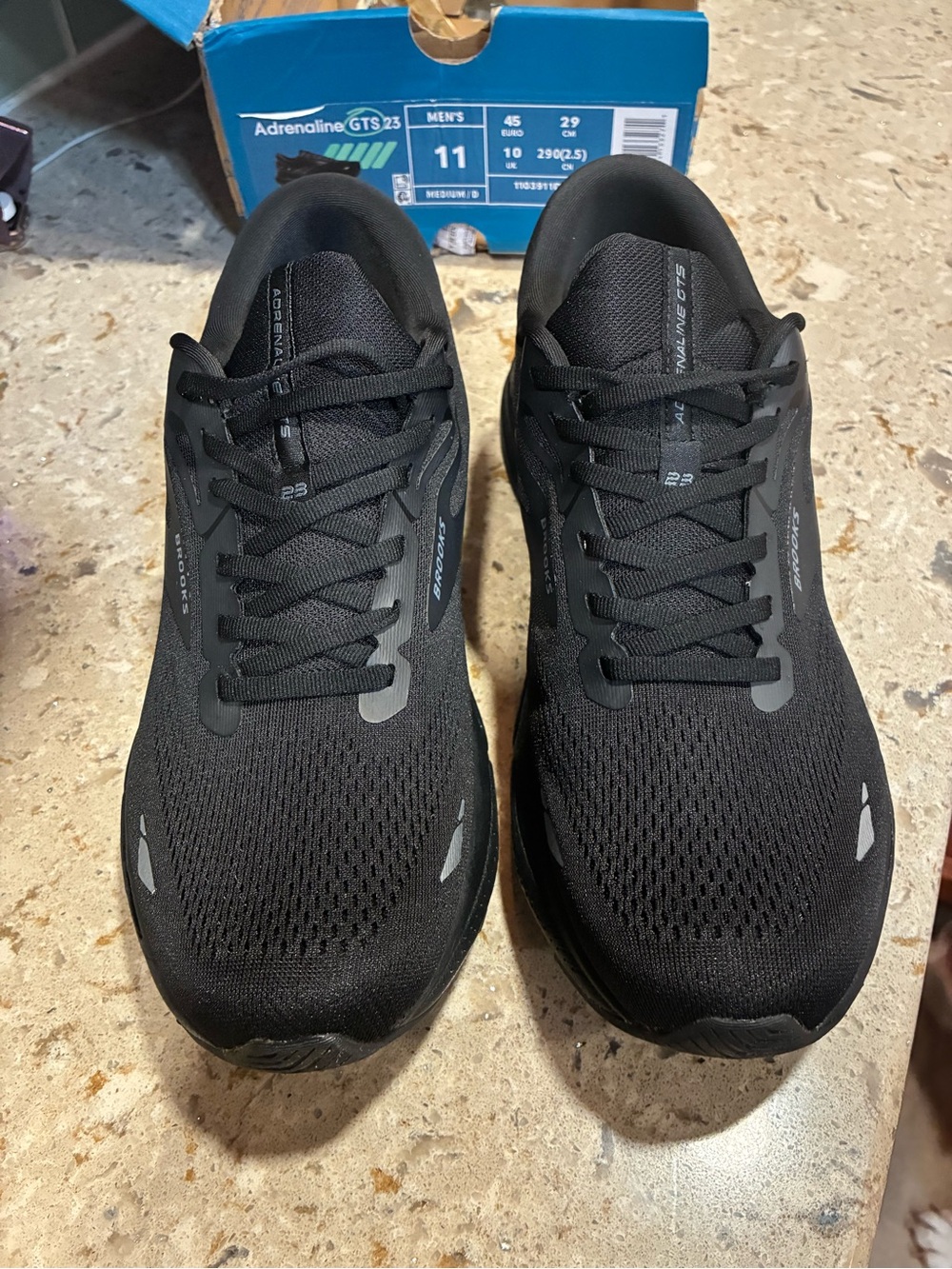 Brooks Black Adrenaline GTS Running Shoes - Picture 2 of 5